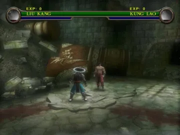 Mortal Kombat - Shaolin Monks screen shot game playing